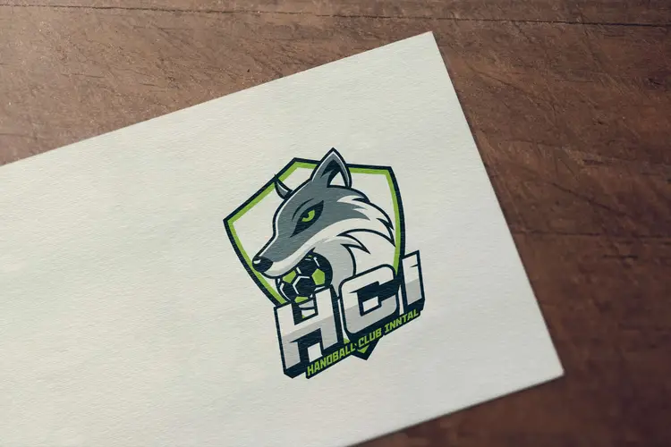 HCI Handball Club Inntal Logodesign